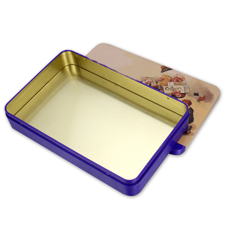 metal rectangular cookie tins